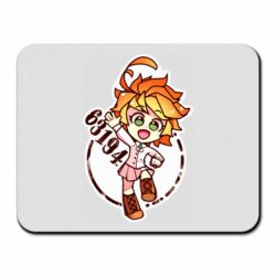 Коврик для мыши The promised Neverland Emma - PrintSalon
