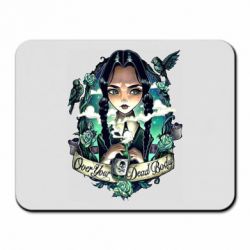 Коврик для мыши Уэнздей арт - PrintSalon