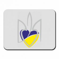 Коврик для мыши Ukrainian heart - PrintSalon
