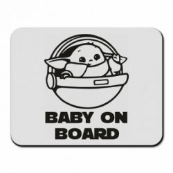 Коврик для мыши Вaby on board