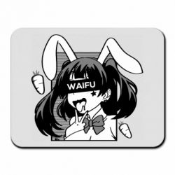 Коврик для мыши Waifu Bunny - PrintSalon