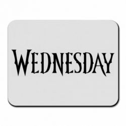Килимок для миші Wednesday logo - PrintSalon