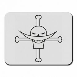 Коврик для мыши Whitebeard logo - PrintSalon