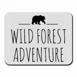 Коврик для мыши Wild forest adventure - PrintSalon