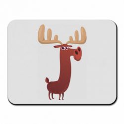 Коврик для мыши Забавный олень - PrintSalon