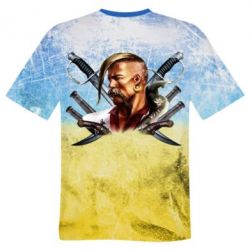 Чоловіча футболка 3D Козак