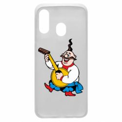 Чехол для Samsung A40 Козак с бандурой - PrintSalon