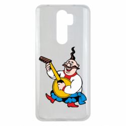 Чехол для Xiaomi Redmi Note 8 Pro Козак с бандурой - PrintSalon