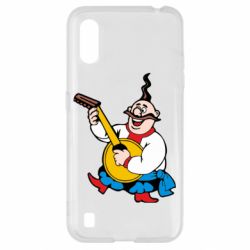 Чехол для Samsung A01/M01 Козак с бандурой - PrintSalon