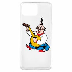Чехол для Oppo A73 Козак с бандурой - PrintSalon