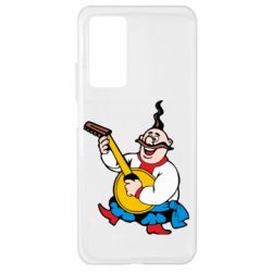 Чехол для Xiaomi Mi 10T/10T Pro Козак с бандурой - PrintSalon