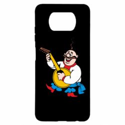 Чехол для Xiaomi Poco X3 Козак с бандурой - PrintSalon