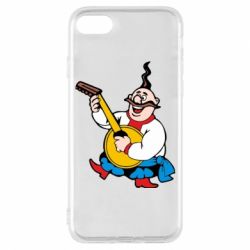 Чехол для iPhone 8 Козак с бандурой - PrintSalon