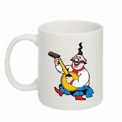 Чашка 320ml Козак с бандурой - PrintSalon