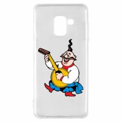 Чехол для Samsung A8 2018 Козак с бандурой - PrintSalon