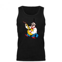 Мужская майка Козак с бандурой - PrintSalon