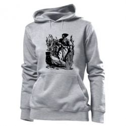 Женское худи Козак у камишу - PrintSalon