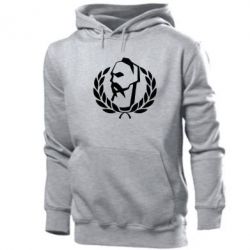 Мужское худи Козак у вінку - PrintSalon