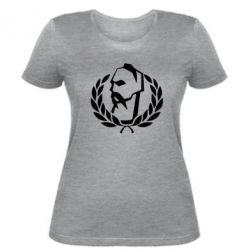 Женская футболка Козак у вінку - PrintSalon