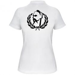 Женское поло Козак у вінку - PrintSalon