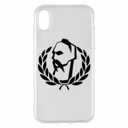 Чехол для iPhone X/Xs Козак у вінку - PrintSalon