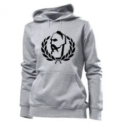 Женское худи Козак у вінку - PrintSalon