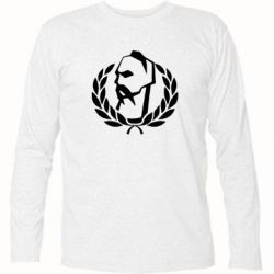 Футболка с длинным рукавом Козак у вінку - PrintSalon