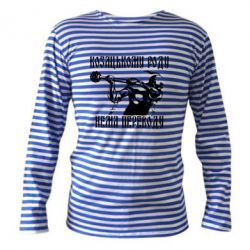 Тельняшка с длинным рукавом Козак з булавою - PrintSalon