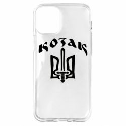 Чехол для iPhone 12 mini Козак з гербом - PrintSalon