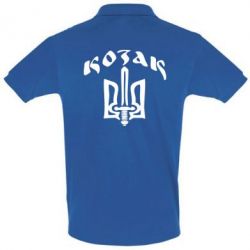 Мужское поло Козак з гербом - PrintSalon