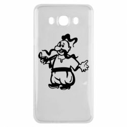 Чехол для Samsung J7 2016 Козак з люлькою