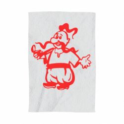 Полотенце с принтом Козак з люлькою