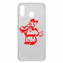 Чохол для Samsung A20 Козак з люлькою