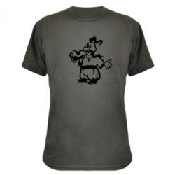 Камуфляжна футболка Козак з люлькою - PrintSalon
