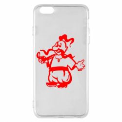 Чохол для iPhone 6 Plus/6S Plus Козак з люлькою - PrintSalon