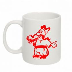 Чашка 320ml Козак з люлькою