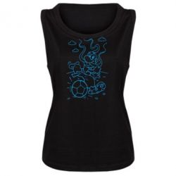 Женская майка Козак з м'ячем - PrintSalon