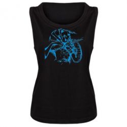 Женская майка Козак з щитом - PrintSalon