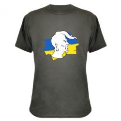 Камуфляжная футболка Kozak zahisnik - PrintSalon