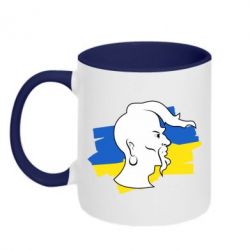 Чашка двокольорова Kozak zahisnik