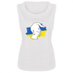 Женская майка Kozak zahisnik - PrintSalon