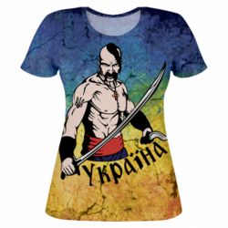 Жіноча 3D футболка Kozak - PrintSalon