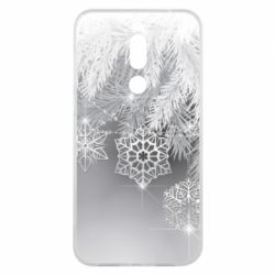 Чехол для Meizu X8 Красивые снежинки - PrintSalon