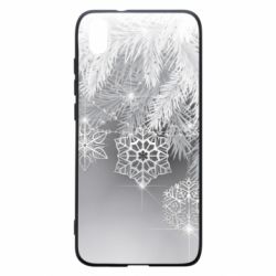Чехол для Xiaomi Redmi 7A Красивые снежинки - PrintSalon