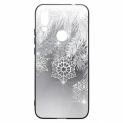 Чехол для Xiaomi Redmi 7 Красивые снежинки - PrintSalon