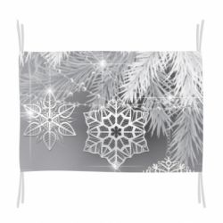 Флаг Красивые снежинки - PrintSalon