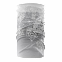 Бандана Красивые снежинки