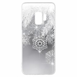 Чехол для Samsung S9 Красивые снежинки - PrintSalon