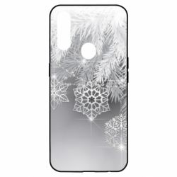 Чехол для Oppo A31 Красивые снежинки - PrintSalon