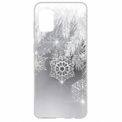 Чехол для Samsung A31 Красивые снежинки - PrintSalon